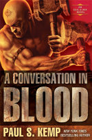 book cover for A Conversation in Blood
