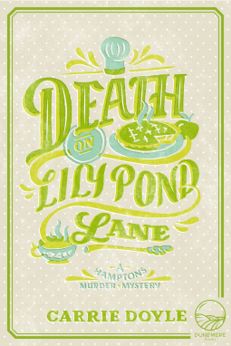 book cover for Death on Lily Pond Lane