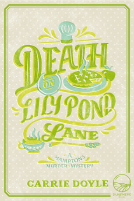 book cover for Death on Lily Pond Lane