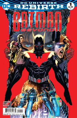book cover for BATMAN BEYOND #1