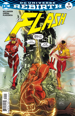 book cover for THE FLASH #9