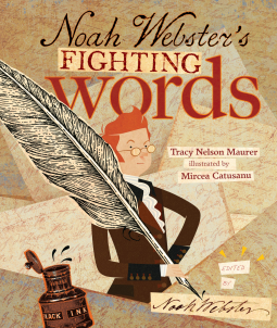 book cover for Noah Webster's Fighting Words