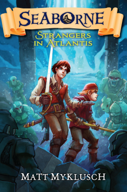 book cover for Strangers in Atlantis