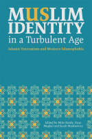 book cover for Muslim Identity in a Turbulent Age