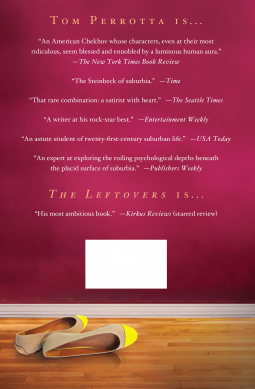 book cover for The Leftovers