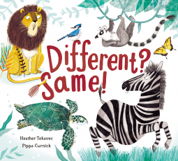 book cover for Different? Same!