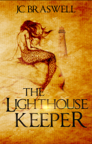 book cover for The Lighthouse Keeper