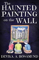 book cover for The Haunted Painting on the Wall