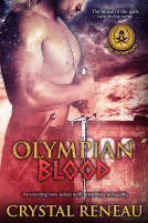 book cover for Olympian Blood