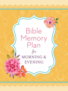 book cover for Bible Memory Plan for Morning & Evening