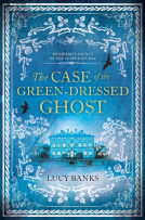 book cover for The Case of the Green-Dressed Ghost