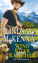 book cover for Wind River Rancher
