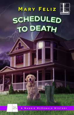 book cover for Scheduled to Death