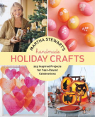 book cover for Martha Stewart's Handmade Holiday Crafts