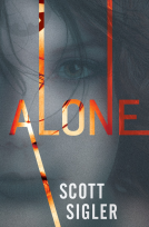 book cover for Alone