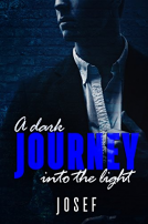 book cover for A dark journey into the light