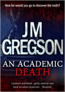 book cover for An Academic Death