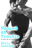 book cover for Hooked on Trouble