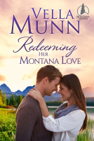 book cover for Redeeming her Montana Love
