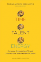 book cover for Time, Talent, Energy