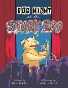 book cover for Dog Night at the Story Zoo