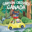 book cover for Carson Crosses Canada