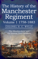 book cover for History of the Manchester Regiment