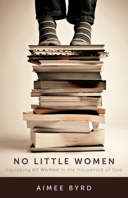 book cover for No Little Women