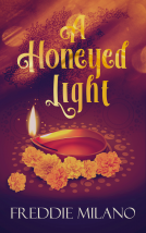 book cover for A Honeyed Light