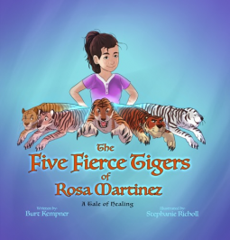 book cover for The Five Fierce Tigers of Rosa Martinez