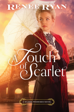 book cover for A Touch of Scarlet
