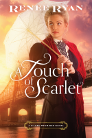book cover for A Touch of Scarlet