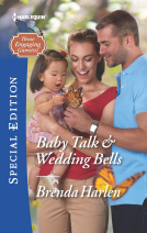 book cover for Baby Talk & Wedding Bells