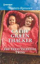 book cover for The Texas Valentine Twins