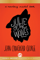 book cover for Julie of the Wolves