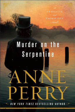 book cover for Murder on the Serpentine