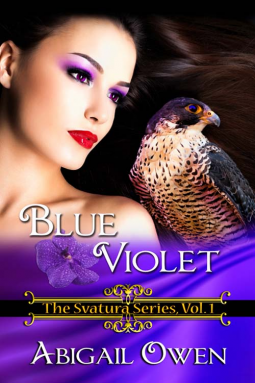 book cover for Blue Violet