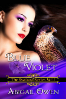 book cover for Blue Violet