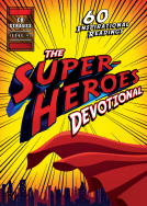 book cover for The Superheroes Devotional