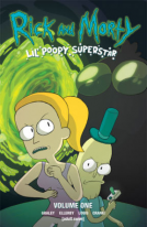 book cover for Rick and Morty: Lil' Poopy Superstar