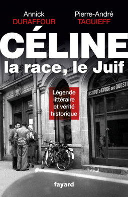 Couverture du livre pour Céline, la race, le Juif