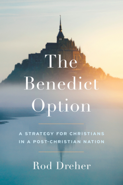 book cover for The Benedict Option