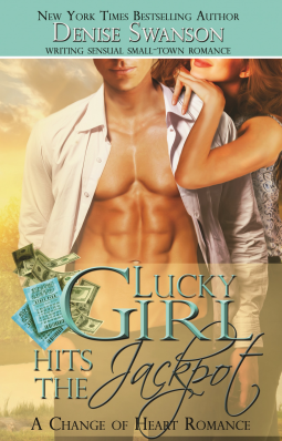book cover for Lucky Girl Hits the Jackpot