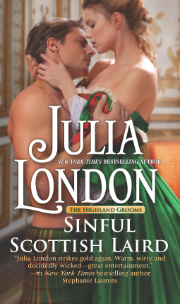 book cover for Sinful Scottish Laird