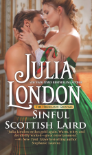 book cover for Sinful Scottish Laird