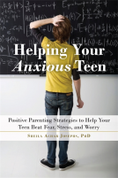 book cover for Helping Your Anxious Teen