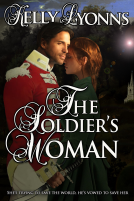 book cover for The Soldier’s Woman