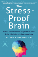 book cover for The Stress-Proof Brain