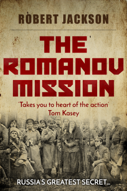 book cover for The Romanov Mission