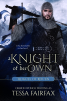book cover for A Knight of Her Own